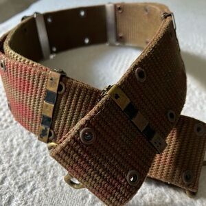 Authentic military tactical web belt